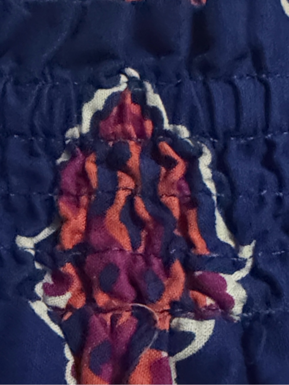 Arizona Jeans - Royal Blue Printed Skirt - Size - XLG 14/16 - Picture 3 of 5